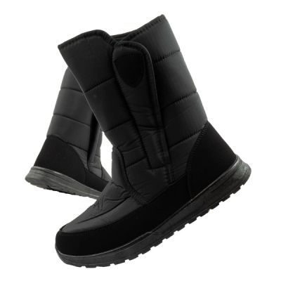 Progress Winterstiefel Schneestiefel Herren Warm Modische Boots mit Klettverschluss