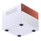 13. Jonsbo N4 WHITE Micro Tower Computer Security & Holders White