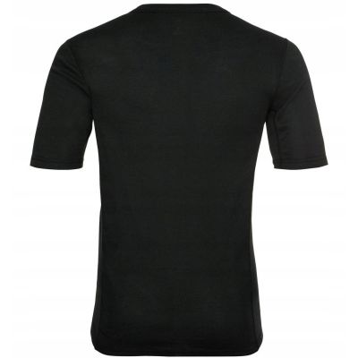 Odlo BL TOP Crew Neck S/S ACTIVE WARM ECO Herren T-Shirt Größe M Schwarz