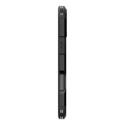6. Spigen Tough Armor MagSafe Hülle mit Ständer für iPhone 16 – Schwarz