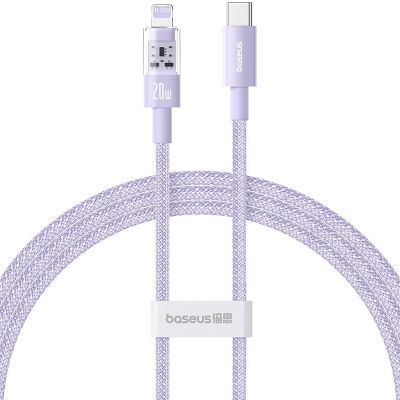 Baseus Gem USB-C-IP-Kabel 20W 1m (Lila)