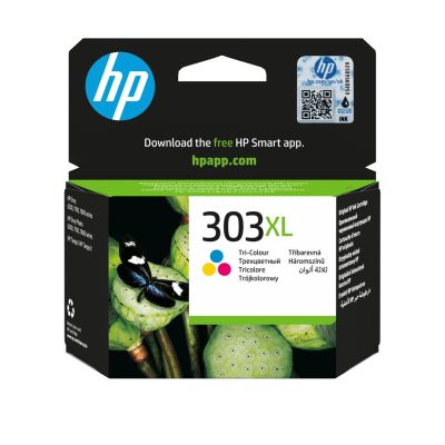HP Original Dreifarben-Tintenpatrone 303XL mit hoher Reichweite