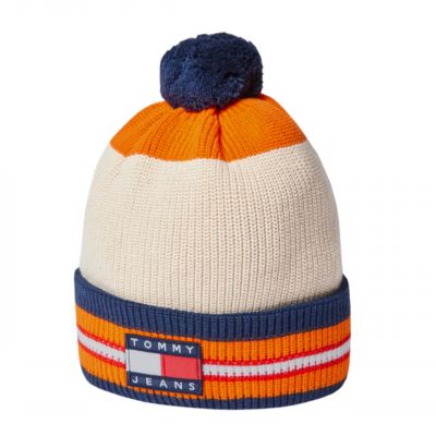 Tommy Jeans Tjm Heritage Beanie Colorblock-Mütze AM0AM07945