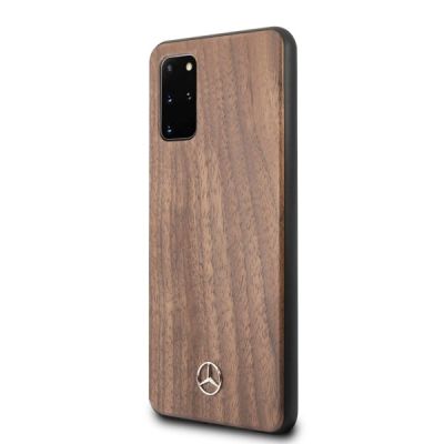 2. Mercedes Wood Line Walnut Case für Samsung Galaxy S20+ - Braun