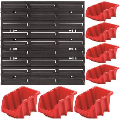 17. Werkstatttafel mit Behältersatz, Bestelllinie Kistenberg