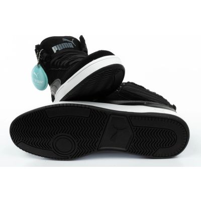 9. Puma Herren Rebound Street schwarze gefütterte Stiefeletten