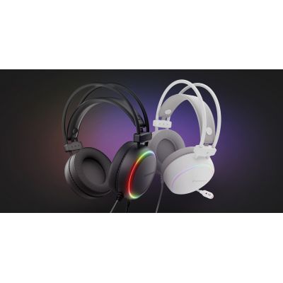 7. GENESIS NSG-2307 Kabelgebundenes Gaming-Headset mit Kopfbügel, USB Typ-A, Schwarz