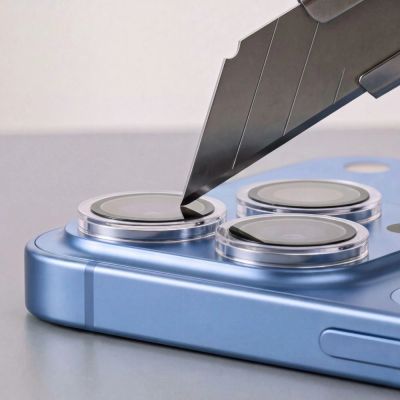 7. Tech-Protect Easy Set+ 2er-Pack gehärtetes Glas für das Display und gehärtetes Glas für die Linse für Samsung Galaxy A27 5G