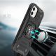 6. Wozinsky Ring Armor iPhone 14 Plus Hybrid-Schutzhülle + Magnethalterung Schwarz
