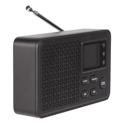 5. Denver DAB-57 tragbares Radio, Schwarz
