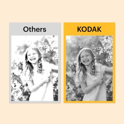 11. Kodak MemoShot Era MS100 68,58 x 45,72 mm Schwarz, Gelb