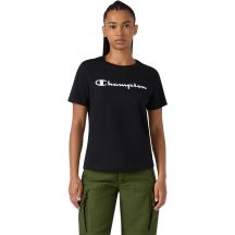 Champion Damen Kurzarm-T-Shirt Schwarz 118428 KK001