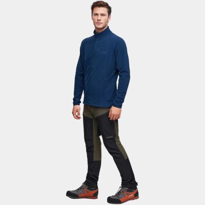 18. Alpinus Kerkis Fleece-Sweatshirt Tactical M MK11059 mit durchgehendem Reißverschluss