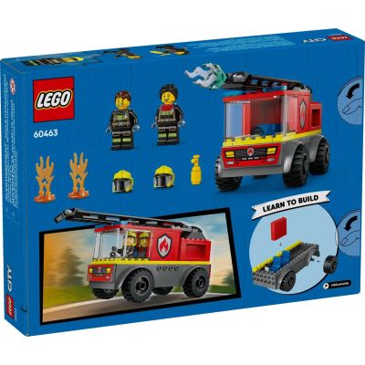 7. LEGO CITY 60463 Feuerwehrwagen mit Leiter