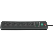 Brennenstuhl SS Secure-Tec 6-fach, 19.500 A, anthrazit, 2 m