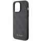 6. Guess 4G Metal Gold Logo iPhone 15 Pro Hülle - Grau