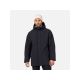 ROSSIGNOL Herren Chavanette Isolierte Parkajacke Schwarz