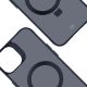 10. 3mk Smoke Case Mag&Stand Hülle für Apple iPhone 15 plus – Schwarz