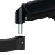 10. MACLEAN 3-Monitor-Halterung, Gasfeder, 17"-27", 2-8 kg, Schwarz MC-137