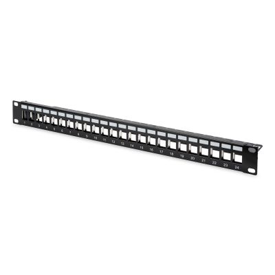 2. Digitus Modulares Patchpanel, 24-Port, ausgestattet mit 24x DN-93615