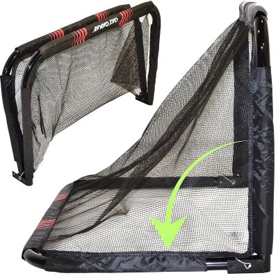 10. Faltbares Fußballtor mit Netz 90x60x60cm ENERO PRO