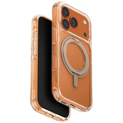 Uniq Swivix Drehbarer Ständer 360 Hülle für iPhone 17 Pro - Gold