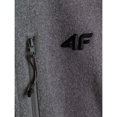7. Herren-Fleecejacke in Standardgröße mit Stehkragen, Größe 4F 4FRAW26TFLEM542-24M