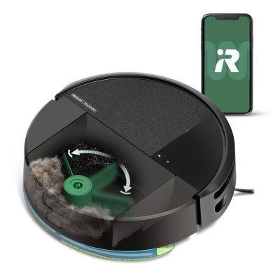 4. iRobot Roomba 205 DustCompastor Combo Saugroboter (Schwarz)