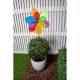 5. PINWHEEL GARDEN DECORATION 37x12x85CM ARTI CASA