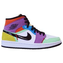 Air Jordan 1 Mid SE Multi-Color Schuhe - CW1140-100