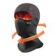 3. Rockbros LF25699 Fleece-Fahrrad-Sturmhaube – Schwarz