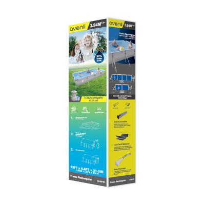 6. AVENLI Frame-Pool 394x207x80