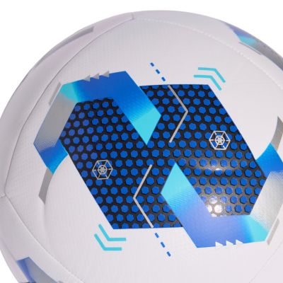 4. Adidas Ekstraklasa 26/27 Trainingsfußball weiß und blau KE5152