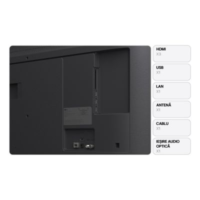 2. LG 43UA74003LB 109,2 cm (43") 4K Ultra HD Smart TV Wi-Fi Schwarz