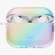 4. Uniq Iridescia Hängehülle für AirPods Pro 3 – Transparent, mehrfarbig
