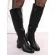 8. Damenstiefel mit Absatz, gefüttert, schwarz Jezzi MR2481-3