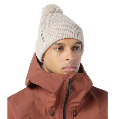 2. Salomon Pompom Beanie LC2937600 Grau OSFA