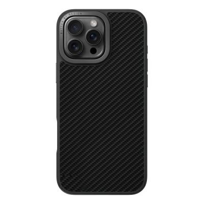 2. Uniq Keva Max Magclick Ladehülle für iPhone 16 Pro Max – Schwarz