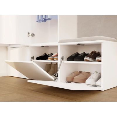 9. Garderobe HAGA II 2W Weiß
