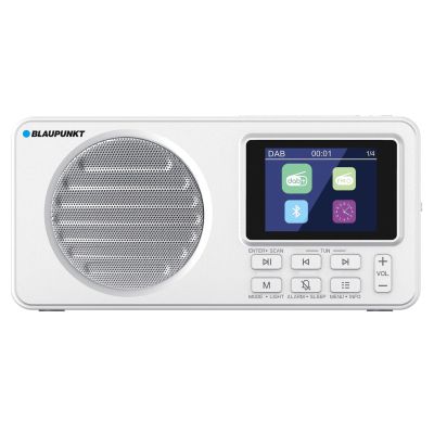 3. BLAUPUNKT DAB DR6WH tragbares Radio, weiß