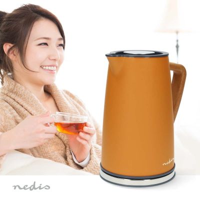 2. Elektrischer Wasserkocher Nedis KAWK510EYW 1,7 l Orange