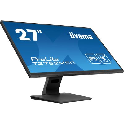 22. iiyama ProLite T2752MSC-B1 Computermonitor 68,6 cm (27") 1920 x 1080 px Full HD LED-Touchscreen Schwarz