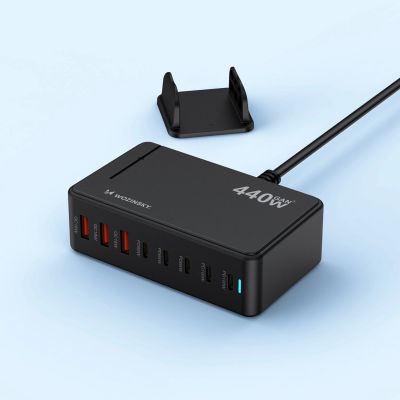 4. Wozinsky WSL-440 440W GaN QC3 Ladestation – Schwarz