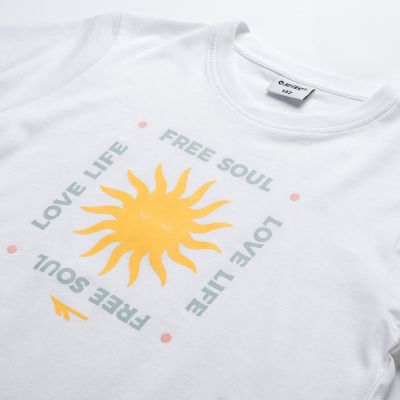 4. Kinder T-Shirt mit kurzen Ärmeln SUNNY JRG