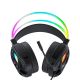 6. Wozinsky WSG-1118 Kabelgebundenes Gaming-Headset mit Mikrofon und RGB-Hintergrundbeleuchtung – Schwarz