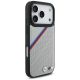 4. BMW M Tricolor Metal Logo MagSafe Case für iPhone 17 Pro – Grau