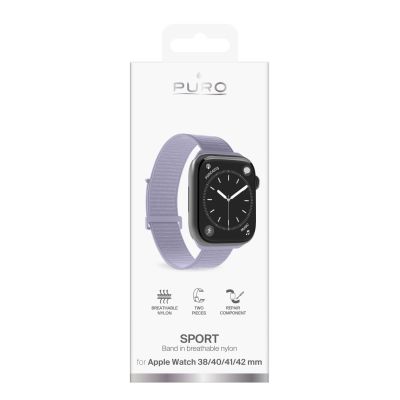 2. Puro Sportarmband für Apple Watch 38/40/41/42 mm – Lila
