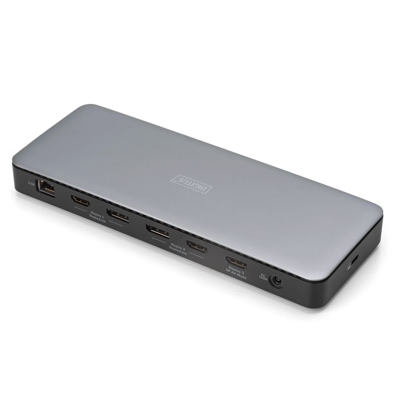5. Digitus USB-C Dockingstation, 13 Anschlüsse
