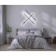 14. Activejet AJE-HILTON Schwarze NW LED-Wandleuchte