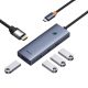 19. Baseus UltraJoy Serie 5-in-1 USB-C HDMI 4K 4x USB-A 3.0 Hub – Grau